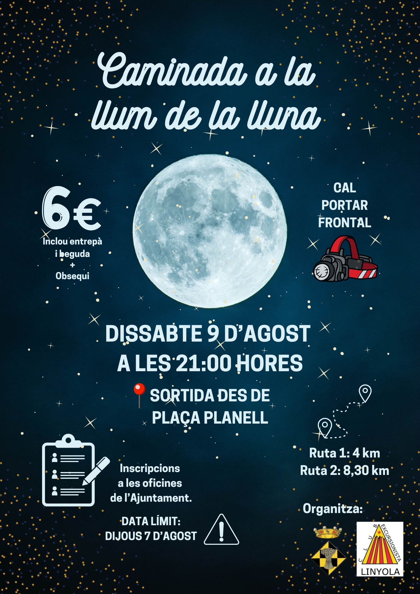 Caminada a la llum de la lluna 2025