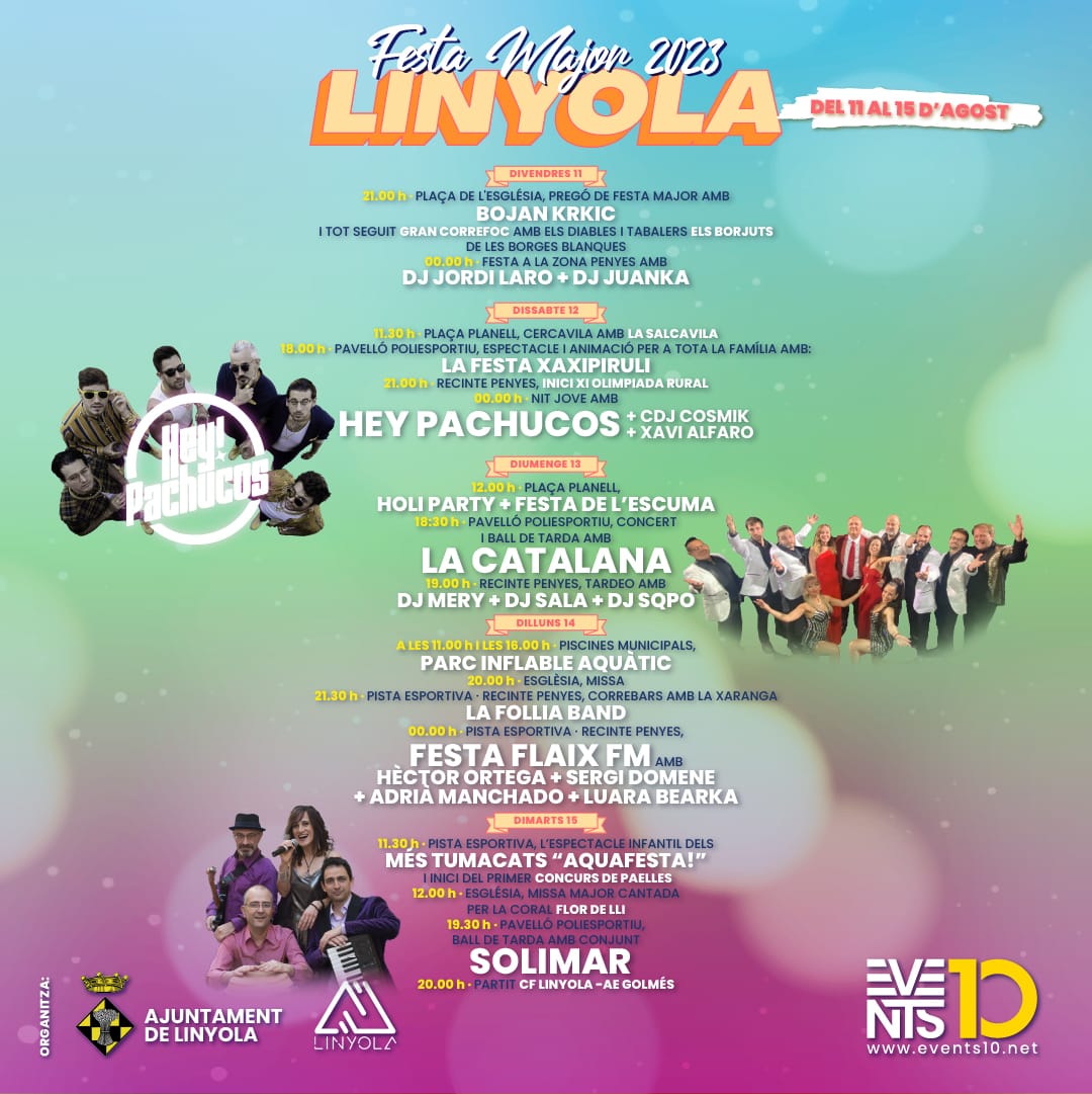 FESTA MAJOR LINYOLA 2023